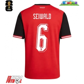 Austria Nicolas Seiwald #6 Primera Equipación Mundial 2026 Manga Corta